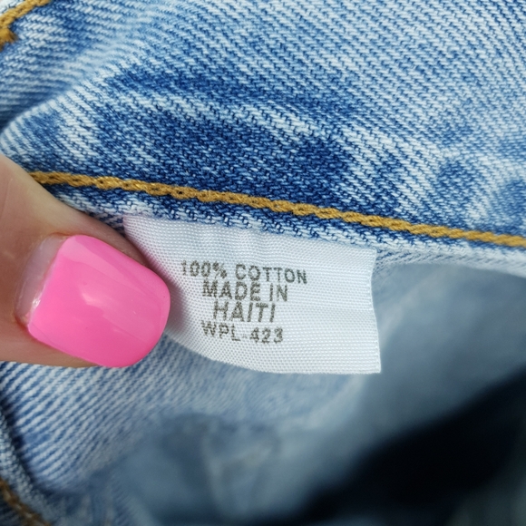 Levi's 501 xx 30x32 Straight Leg Button Fly Light Wash Jeans Made in Haiti 2008 - Picture 12 of 12